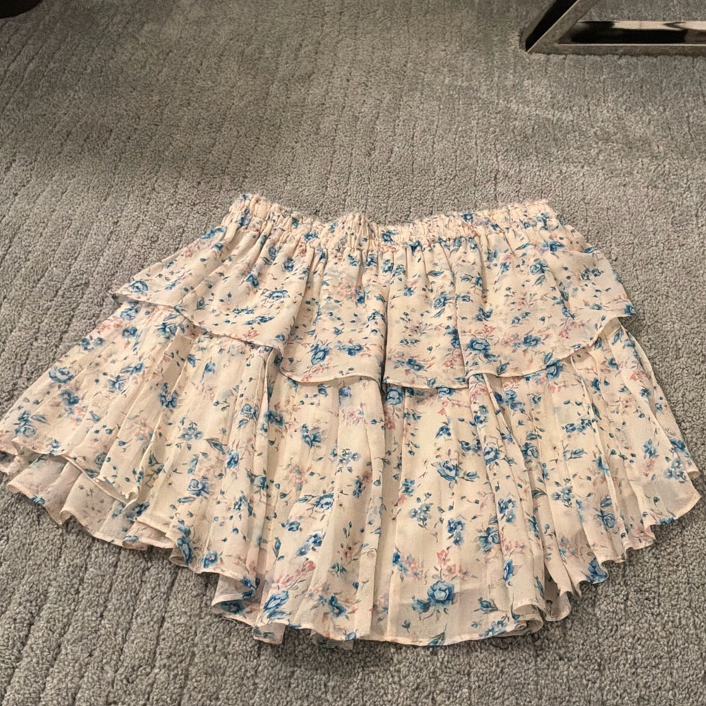 LoveShackFancy Mini Skirt